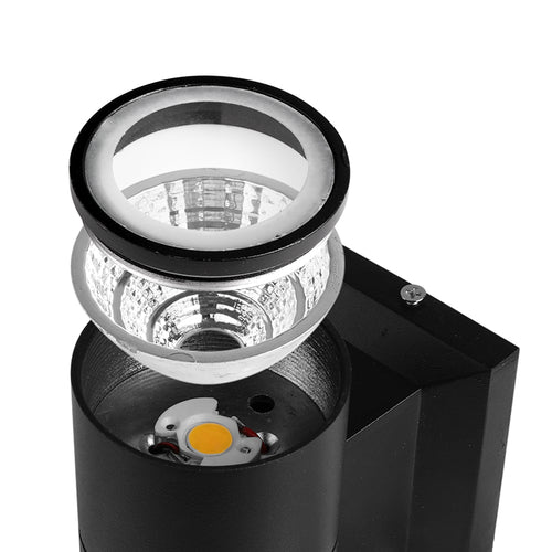 6W COB LED Wall Lamp Warm White Waterproof IP65