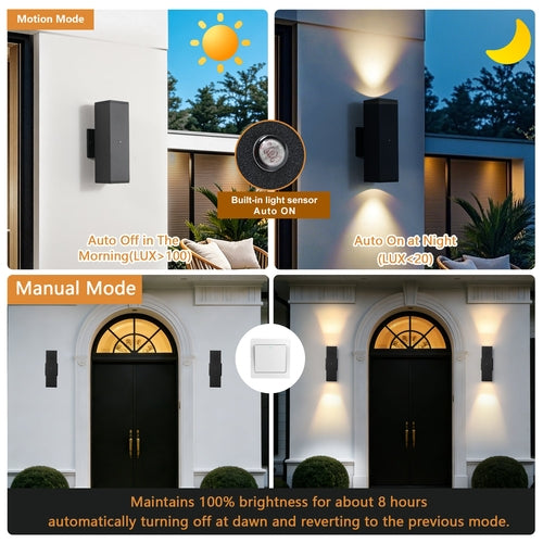 Outdoor Wall Light Fixture,Exterior Lighting Fixtures,Dusk to Dawn
